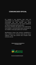 Comunicado Oficial 