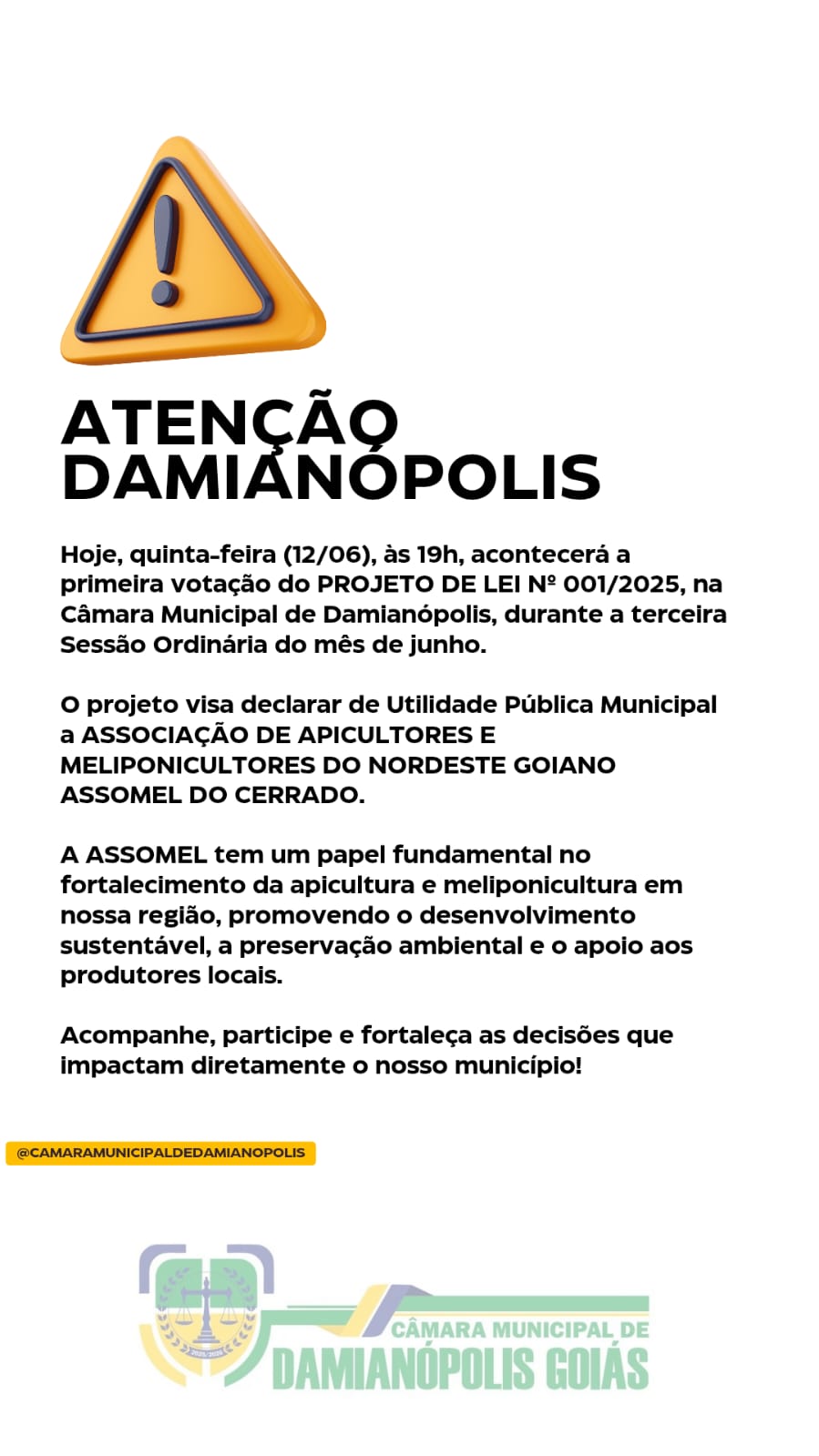 Terceira Sessão Ordinária- Junho 2025