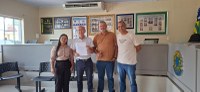 Visita do Deputado Federal Rubens Otoni à Câmara Municipal de Damianópolis